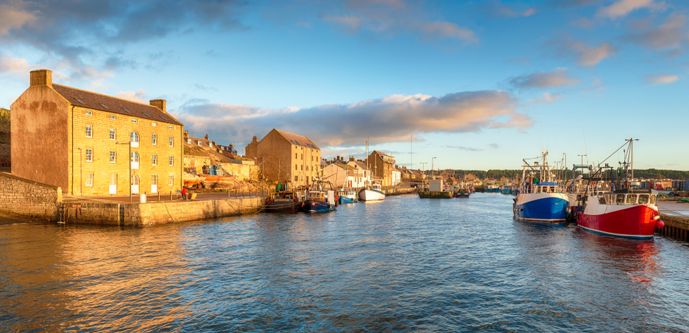 Evening,Light,At,Burghead,Harbour