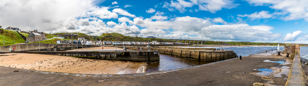 A Panoramic View Across Cullen Harbour