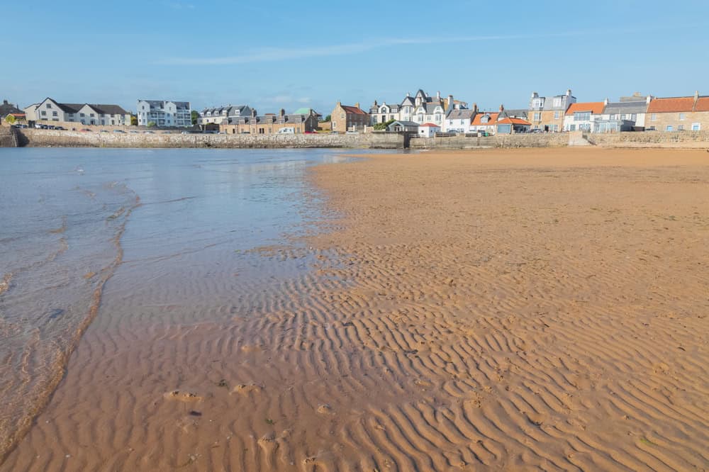 Elie Beach at Low Tide