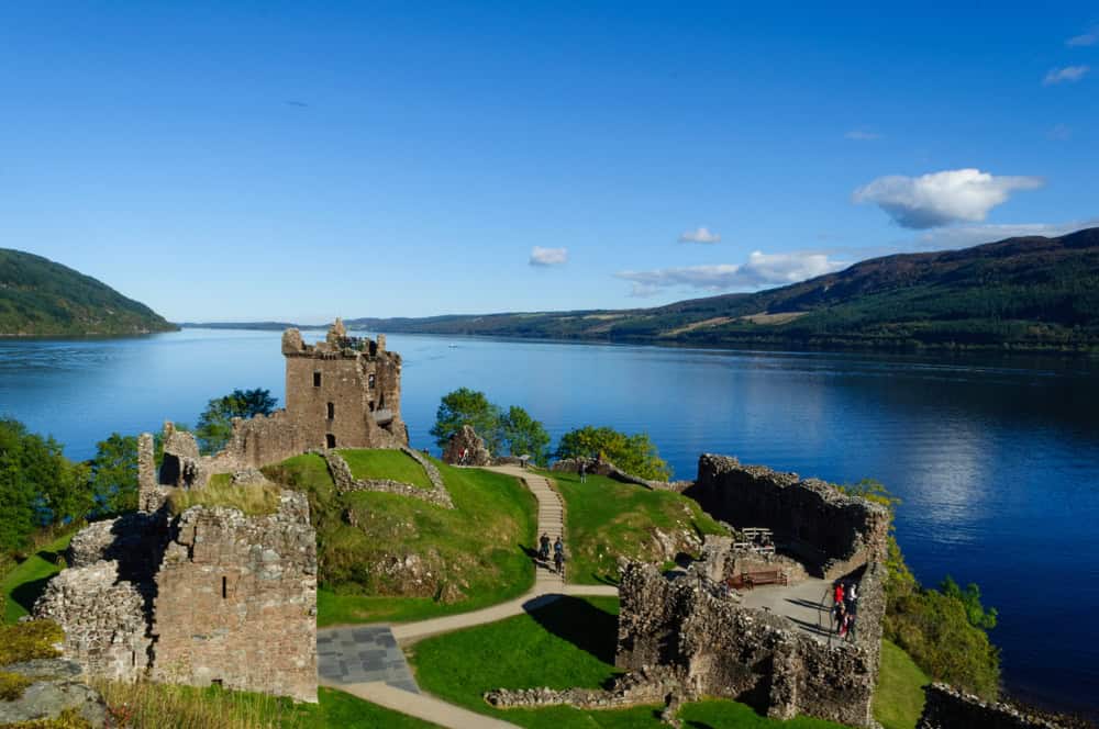 Urquhart Castle on Loch Ness