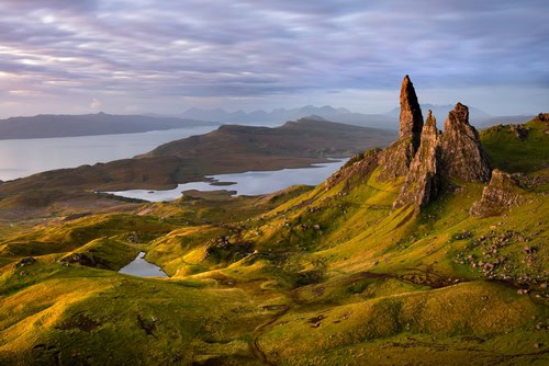 Old Man of Storr at Sunrise, Isle of Skye