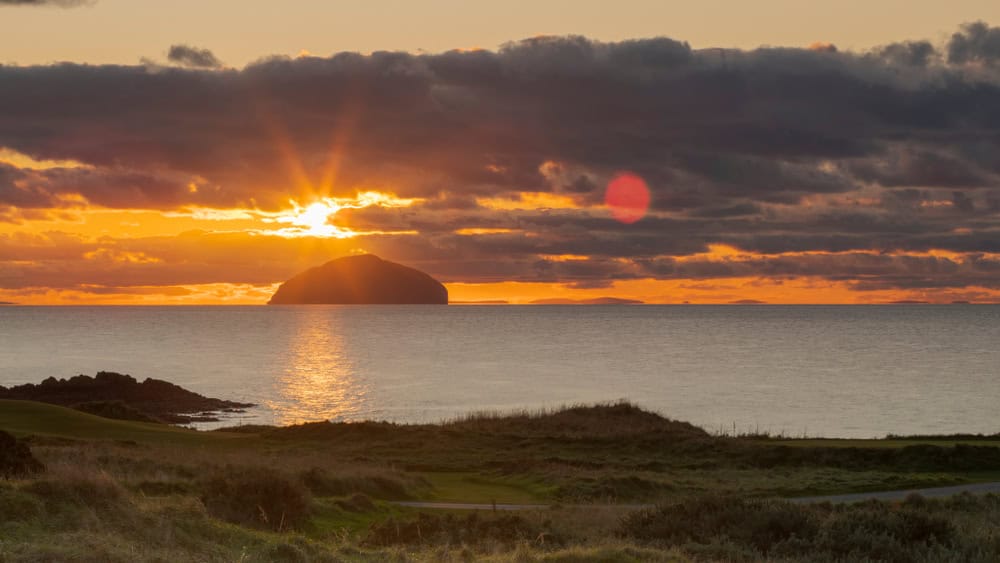 Ailsa Craig Sunset