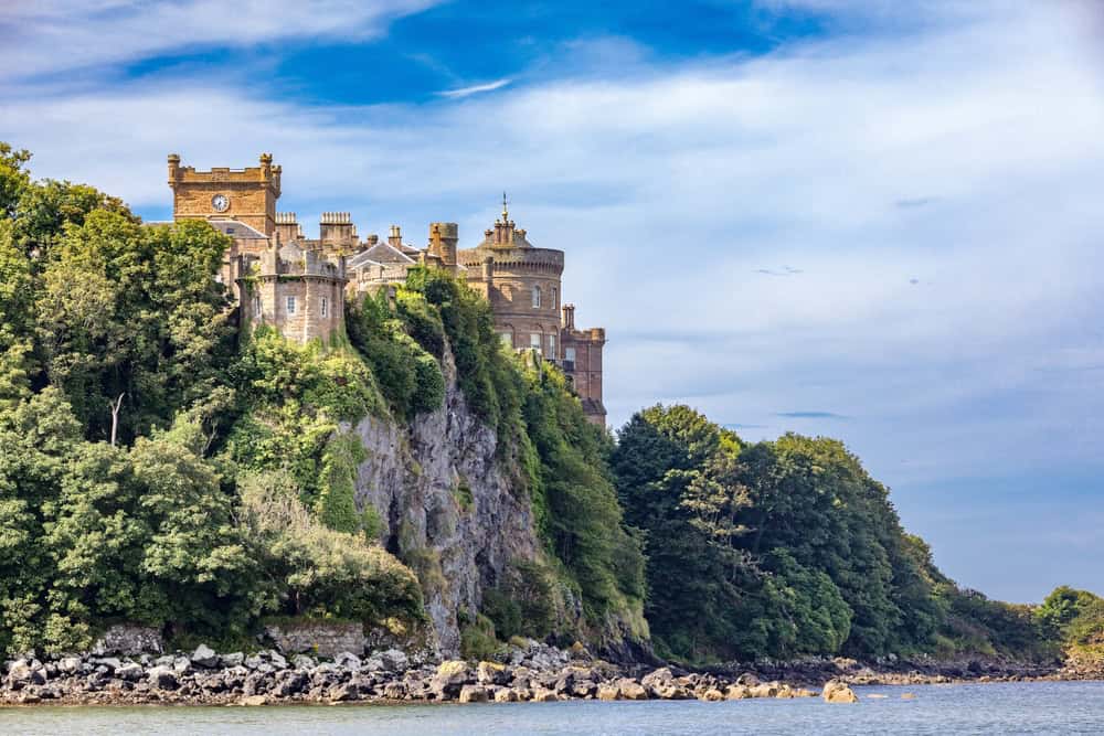 Culzean Castle from the Beach