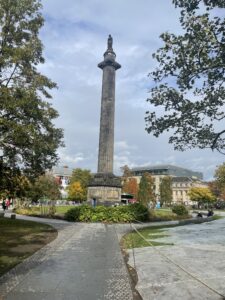 St Andrew Square looking towards Harvey Nichols