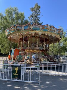 The rides at Blair Drummond Safari Park