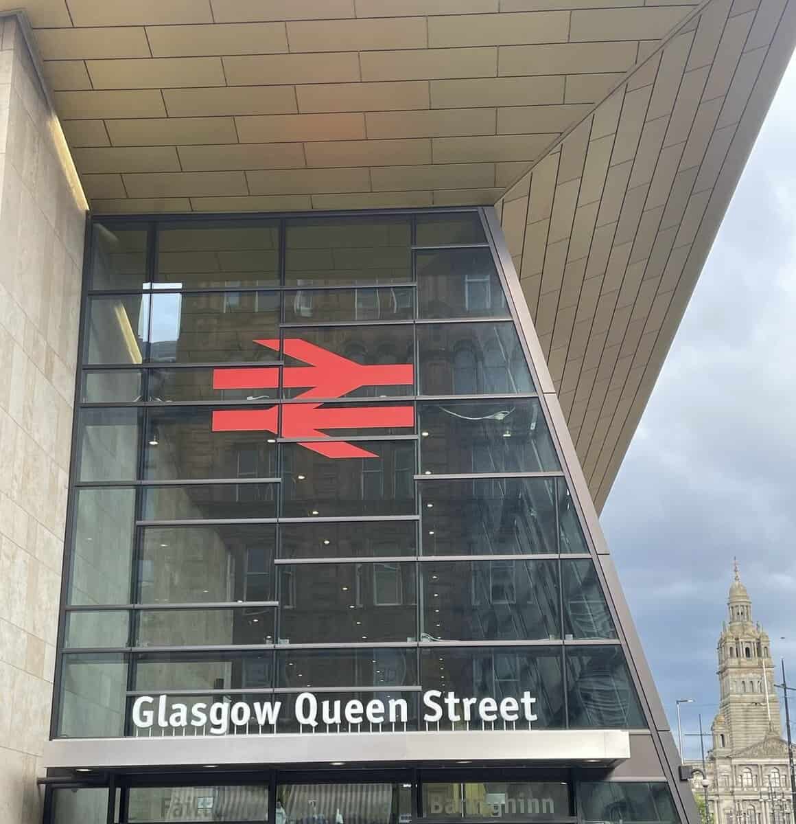 Queen Street looking towards George Square