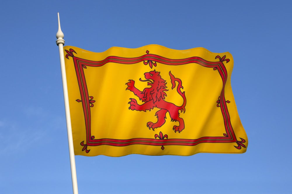 The Lion Rampant Flag