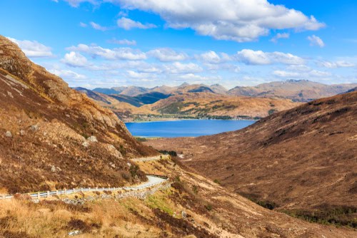 The Road Through The Mountains To Kylerhea, North Coast 500