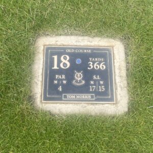 Tom Morris the 18th Hole on the Old Course
