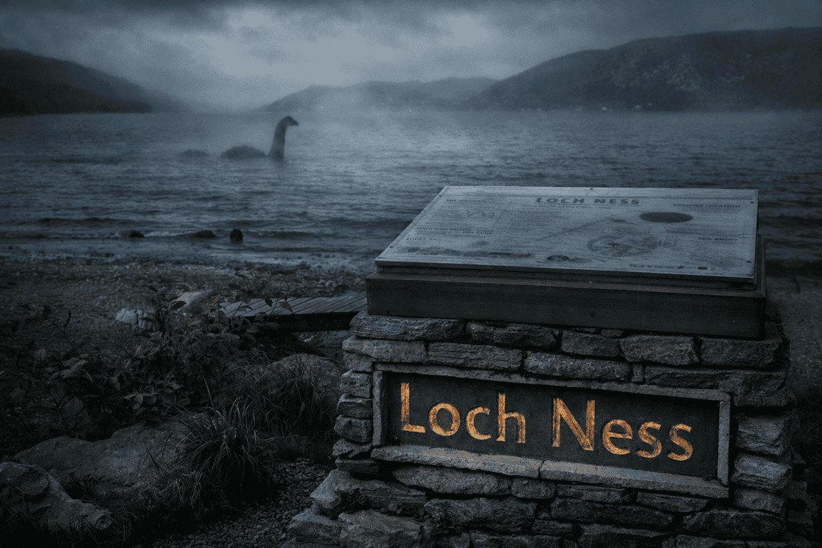 Loch Ness and the legendary Loch Ness Monster